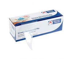 Thermohauser 8300017036 sac Ã Poche monouso (plastica PE) Smoothy, Trasparenti, 100 Pezzi, 50 x 27,5 x 0,009 cm