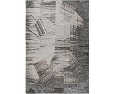 benuta - Tappeto in Tessuto Piano, 120 x 180 cm, Facile da Pulire, per corridoio e Altri Ambienti, Colore: Grigio