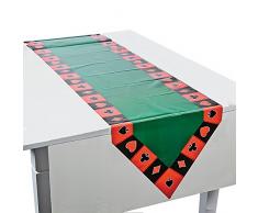 Casino Poker Party - Runner da tavola in carta