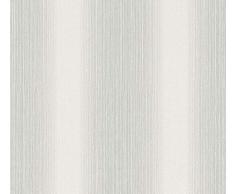 A.S. Creation - Carta da parati, colore: crema/beige/argento/metallizzato, 10,05 m x 0,53 m