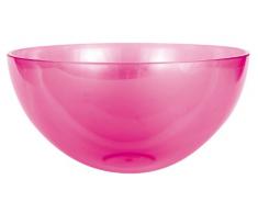 Zak Designs 0896-1891 Opposite - Insalatiera in plastica San, Diametro 25 cm, Colore: Fucsia