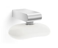 ZACK Stainless Steel ATORE Portasapone Magnetico, Argento Metallizzato, 1.58 x 1.38 x 3.35