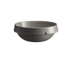 Emile Henry EH123225 0 Welcome Insalatiera 2,5 L, Colore Grigio Betone