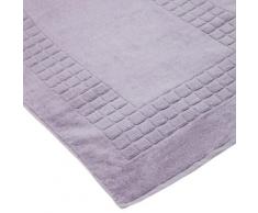 Linens Limited - Tappetino da Bagno Supreme, 100% Cotone Egiziano, Colore: Lilla