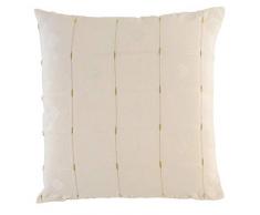 Douceur dIntÃ©rieur Cuscino 60X60 CM Jacquard Filato Metallizzato Naturale/Oro