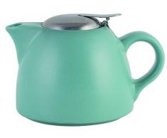 La Cafetiere - Barcelona Teiera retrò, ceramica, azzurra