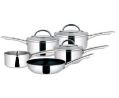 Prestige, Set di pentole in Alluminio, 5 pz, Acciaio Inox (Edelstahl), 5 pz.