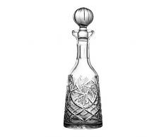 Crystaljulia Caraffa per Vino, Cristallo, 600Â ML, 10,5Â x 10,5Â x 33Â cm