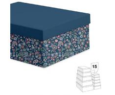 Dcasa - Set di 15 scatole per Decorazioni Natalizie, Articoli per la casa, Unisex, per Adulti, Colore: Unico