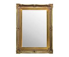 Mirror Favoloso Specchio da Parete in Stile Vittoriano in Stile Antico con Cornice Decorata Profonda e Completo di Vetro Pilkingtons di Alta qualitÃ . Dimensioni: 92 x 122 cm.