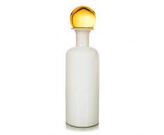 EUROCINSA Ref.15221 Bottiglia Swan, Vetro, Bianco, 11,5 x 40 cm