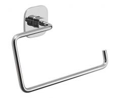 Gedy Teide - Anello Porta Asciugamani, in Acciaio Inox, Cromato, 20 x 7,2 x 10