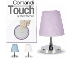 Lampada da Tavolo LED 5W, Touch Dimmerabile, Vt-1035, Bianca