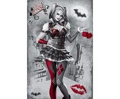 Batman - Arkham Knight - Harley Quinn - Kino Film Poster Plakat Druck - GrÃ¶Ãe 61x91,5 cm