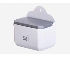 JUYPAL Premium saliera con Word Sal, Argento, Taglia Unica