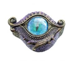 Puckator 1 x Scatola portagioie di Grandi Leggende Scure, Resina, Misto, Height 6cm Width 13cm Depth 10cm