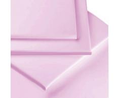 Linens Limited - Lenzuolo con Angoli in Percalle di Policotone, 180 Fili, per Letto Singolo, Colore: Lilla