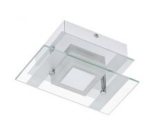 Briloner Leuchten, Lampada LED da soffitto, cromata, 5,0 W, classe di efficienza energetica A+, 400 lumen, 3000 kelvin