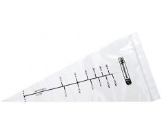 Fackelmann sac Ã Poche, FMprofessional, PP, ca. 300 X 150 mm, 50 Pezzi, Trasparente, plastica, 15 X 30