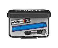 Mag-Lite Solitare - Torcia L 8 cm, colore: Blu