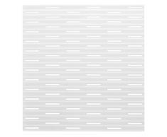 InterDesign Lineo Tappetino Lavandino, Plastica, Trasparente, 30.5x28x30.5 cm