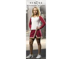 1art1 40655 - Poster per Porta con Immagine di Cheerleader, Heroes, 158 x 53 cm