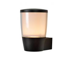 Lucide ninke lampada da parete esterno del Å 11Â cm-IP54Â GU10Â nero, alluminio, 5Â W, Nero, 14Â x 10.5Â x 16Â cm