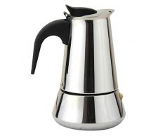 Apollo 7744 - Caffettiera in acciaio INOX, 4 tazze