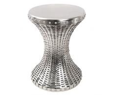 Premier Housewares 2403885 Templar Sgabello in Alluminio