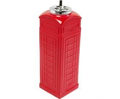 KARE Posacenere, Porcellana, Rosso, 19Â x 19Â x 60Â cm