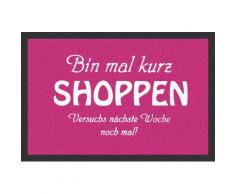 Rockbites Design 1012505310 Zerbino, Poliammide, Nero, 40 x 60 cm