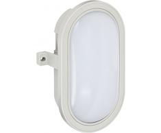Brennenstuhl 1270790 Lapada Ovale LED Interno Adatto per Uso Esterno 10W Bianco Illuminazione da Parete