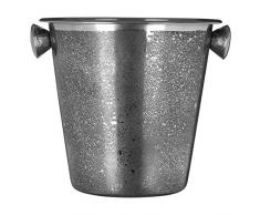 Premier Housewares Secchiello per Vino, in Acciaio Inox, Argento, 21Â x 25Â x 25Â cm