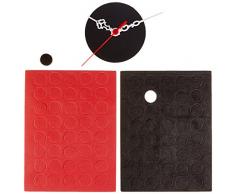 Asir Group LLC 3duhr-60 Clocky Decorativa Orologio da Parete, Multicolore