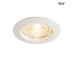 SLV Pika plafoniera lampada da incasso, alluminio, Bianco