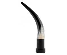 Forge de Laguiole - Macinapepe Aubrac in pelle, colore: Nero