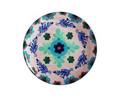 Maxwell Williams - Piatto da portata in maiolica, motivo floreale, in confezione regalo, Porcellana, Pesca, 36.5 cm (Round)