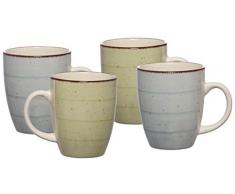 Ritzenhoff & Breker Happy 406290 - Set di tazze da caffÃ¨ in gres