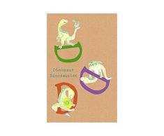 Komar Quadro da Parete ABC Animal D, Poster, Immagine, Soggiorno, Camera da Letto, Decorazione, Stampa Senza Cornice Disponibile in Tre Misure, Multicolore, P036D-50x70