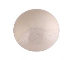 Interfan Plafoniera Tonda Led, 12Â W, bianco opaco