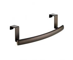 InterDesign Axis Portastrofinacci Curvo per Cucina da Armadio, Bronzo, Marrone, 24.511 x 6.8072 x 5.7912 cm