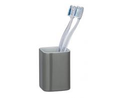 Grigio 7,2 x 11 x 7,2 cm Axentia Bath Colore Bicchiere Porta spazzolini Dolomite