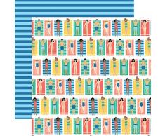 ECHO PARK PAPER COMPANY Immergiti in Sum PAP12 Sdraio, Lettini da Spiaggia, taglia unica