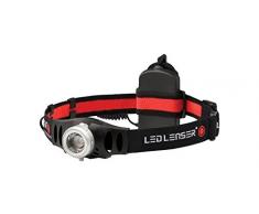 ZweibrÃ¼der H6R Torcia a fascia LED Nero, Rosso