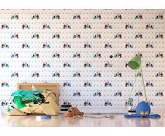 AG Design WPD 9732Â Disney Frozen, Carta da Parati, 0,5Â x 10,05Â mÂ âÂ 1Â Rotolo in Tessuto Non Tessuto, Multicolor, 0,1Â x 55Â x 10,07Â cm