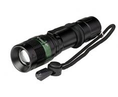 Poly Pool PP3152 Torcia LED 3 W ALU PRO Portatile Tascabile LuminositÃ 200 Lumen IP44 Con Fuoco Regolabile 3 ModalitÃ di Illuminazione