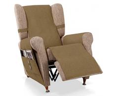 Bartali Copre Poltrona Relax GEA, 42% Cotone, 58% Poliestere, Champagne, 1Â Piazza