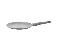 Kitchen Cook Crp28tfi - Crepiera in ghisa di alluminio, 28 cm, effetto pietra