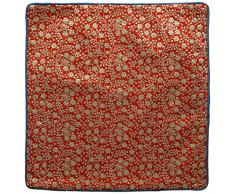 L Indiano Promenade Cuscino Punta Scintillanti con Ricami in Oro, Arancione