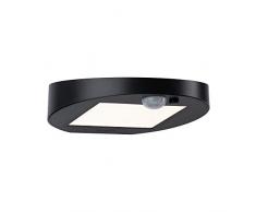 Paulmann 94246 Lampada Solare da Parete Ryse Led Lampada da Esterno Incl. 1 x 1.2 Watt Antracite Plastica 3000 K Bianco Caldo, 1.2 W